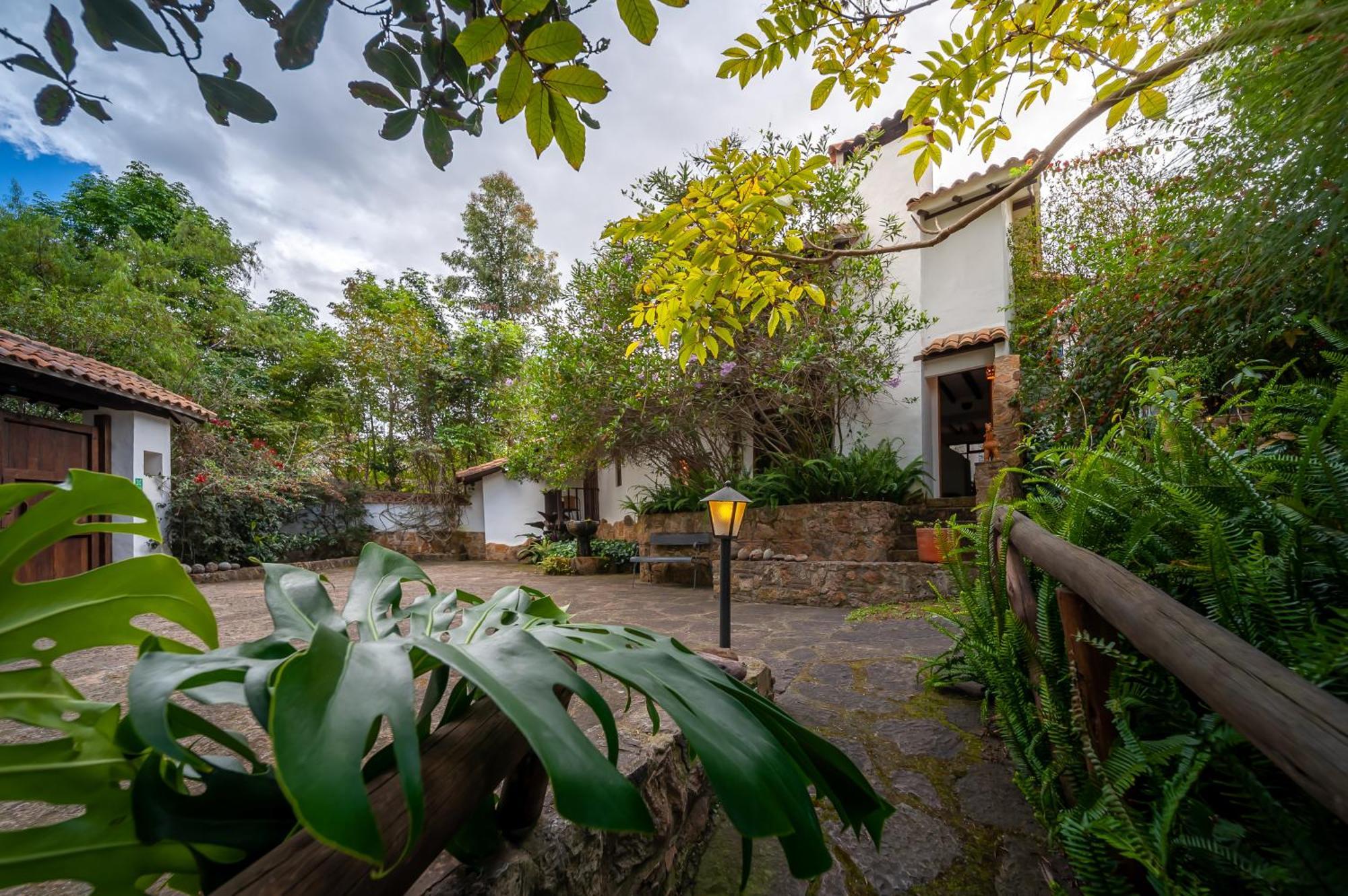 Casa De Las Aguas Villa de Leyva Exterior foto