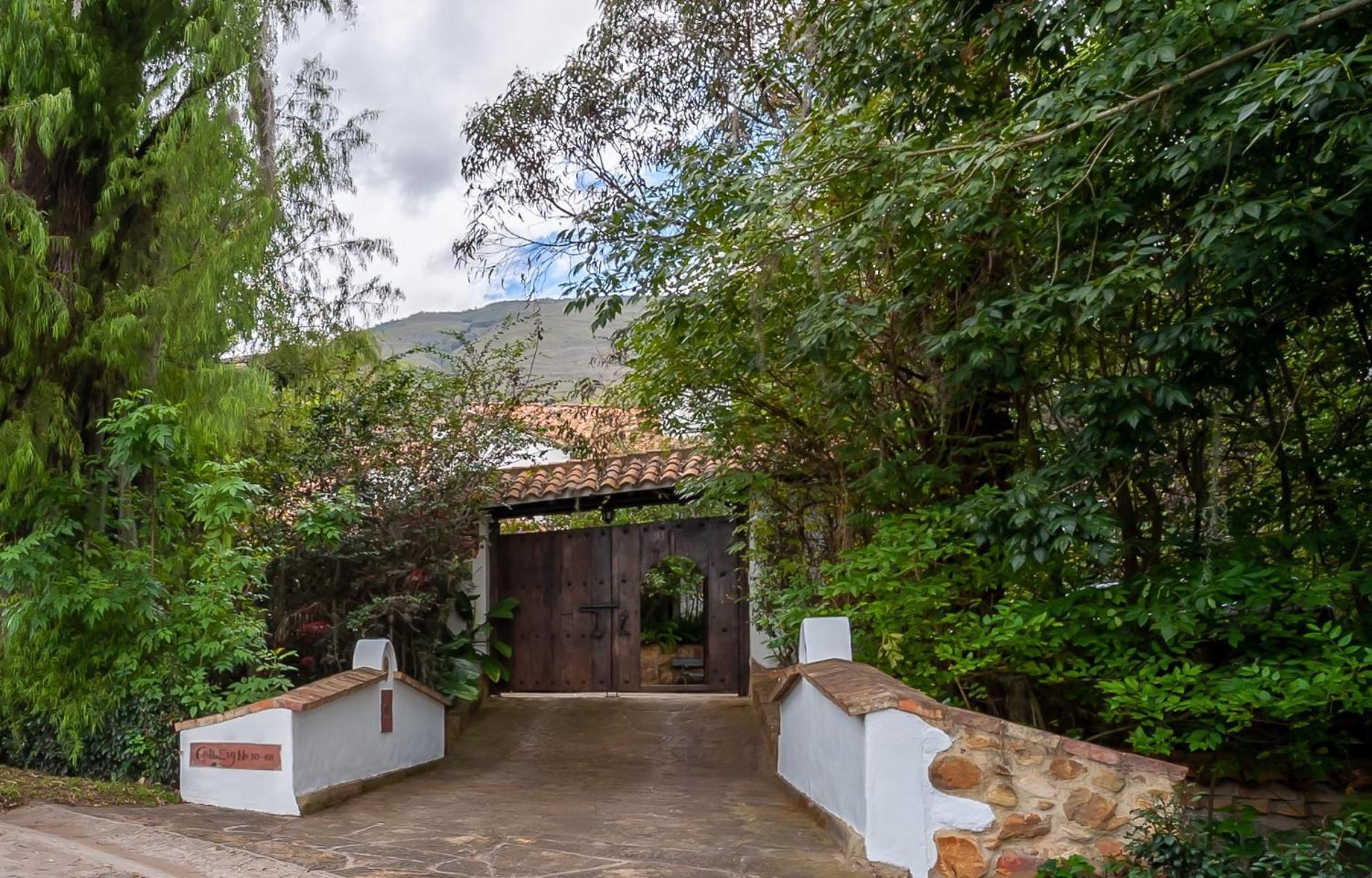 Casa De Las Aguas Villa de Leyva Exterior foto